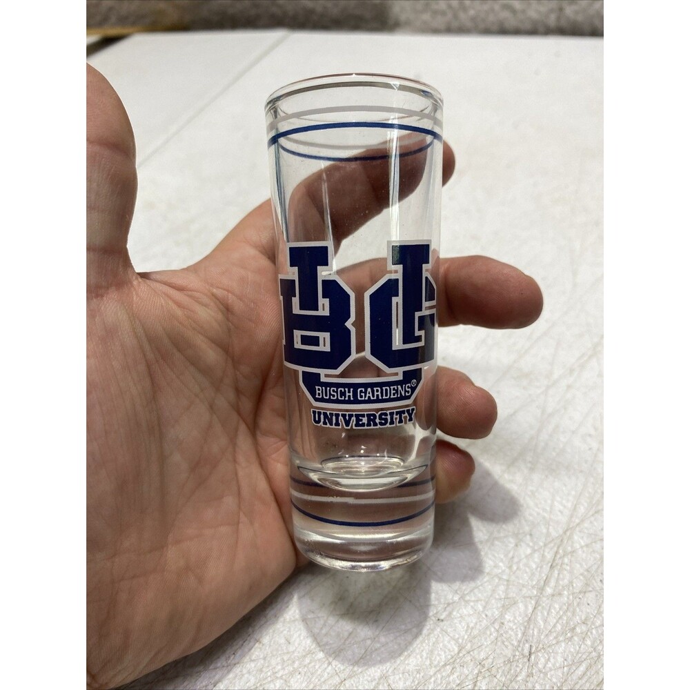 Busch Gardens University Shot Glass BGU
